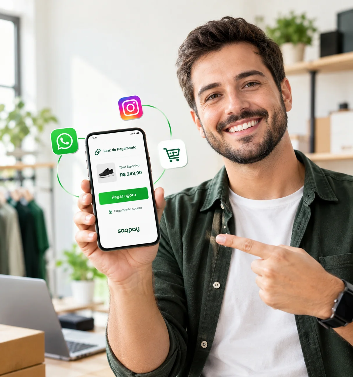 linkdepagamento saqpay SaqPay